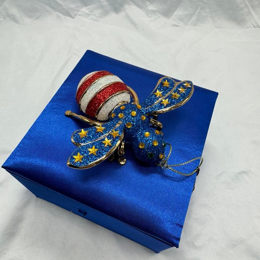 VTG new! Joan Rivers blown glass ornament